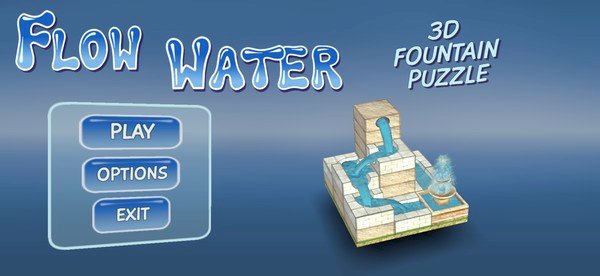 Flow Water Fountain 3D Puzzle (Android Game)